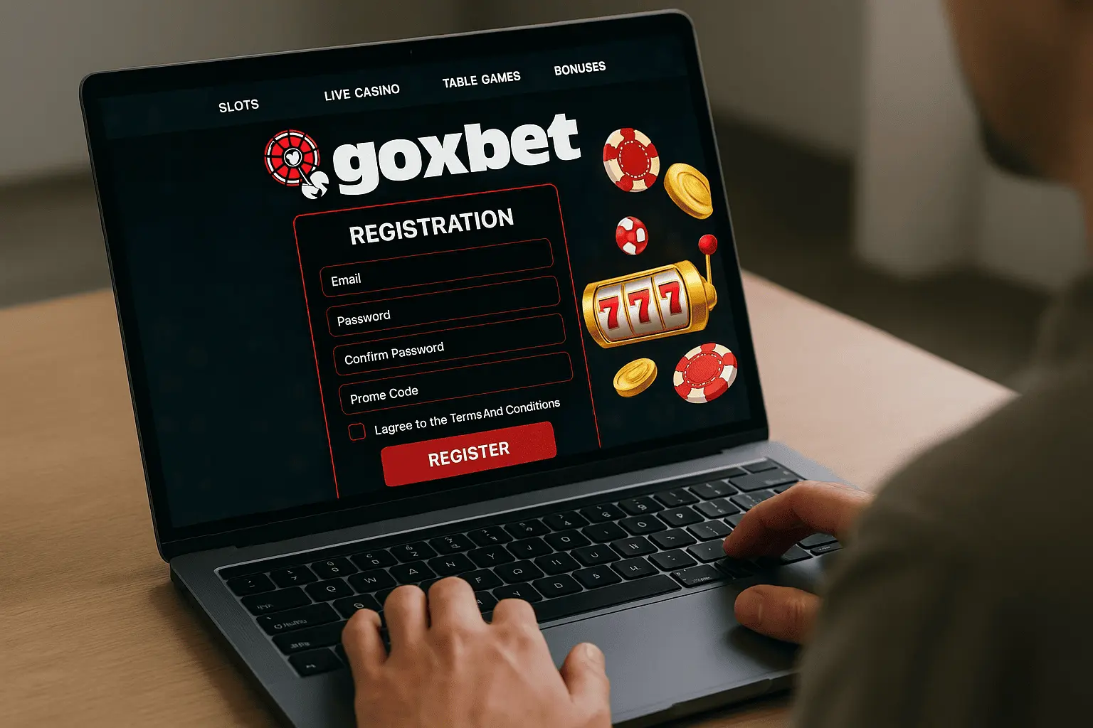 Особистий кабінет Goxbet